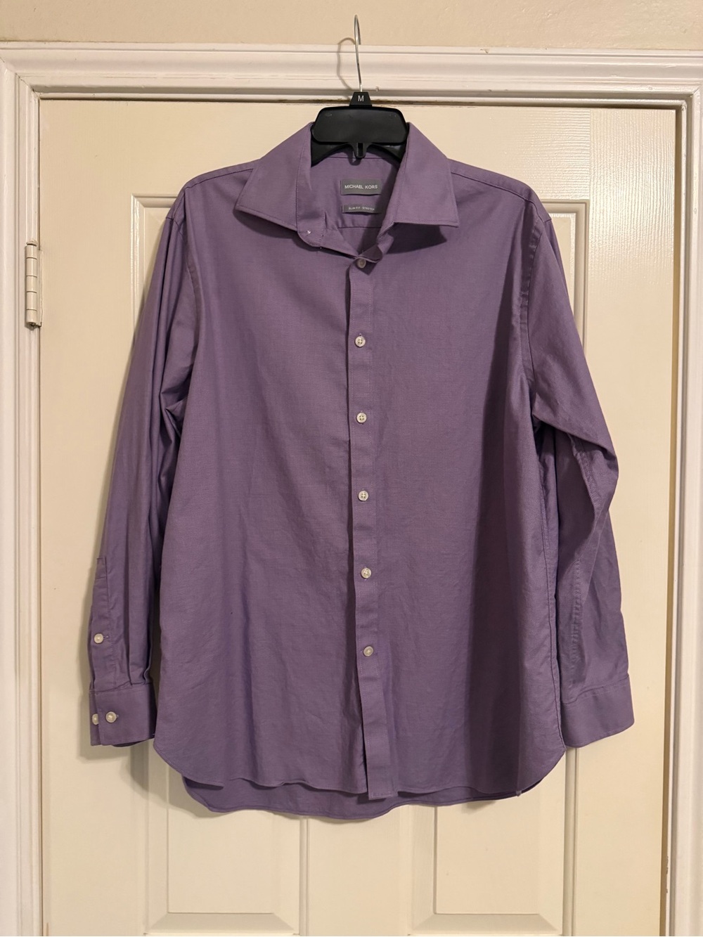 Michael Kors Slim Fit Stretch Dress Shirt – Men’s 16–16½ (32/33)
